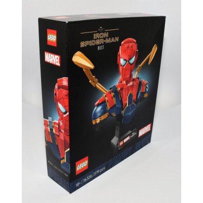 LEGO 76326 IRON SPIDERMAN BUST PRECINTADO