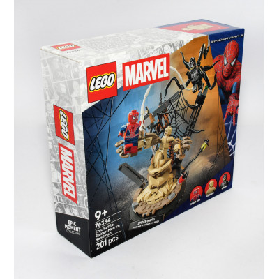 LEGO 76334 MARVEL EPIC BATTLE: SPIDER-MAN VS. SANDMAN PRECINTADO