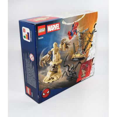 LEGO 76334 MARVEL EPIC BATTLE: SPIDER-MAN VS. SANDMAN PRECINTADO
