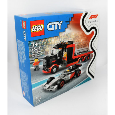 LEGO 60493 CITY F1 DISPLAY TRUCK WITH AUDI F1 RACE CAR PRECINTADO