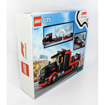 LEGO 60493 CITY F1 DISPLAY TRUCK WITH AUDI F1 RACE CAR PRECINTADO