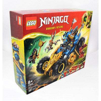 LEGO 71856. NINJAGO DRAGONS RISING JAYS TRANSFORMING CAR PRECINTADO