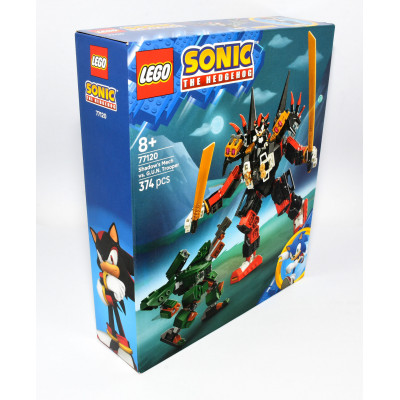 LEGO 77120. SONIC THE HEDGEHOG. SHADOWS MECH VS GUN TROOPER PRECINTADO