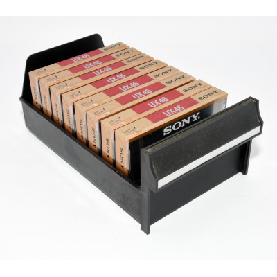 PACK 8 CINTAS CASSETTE SONY UX 46 CHROME CLASS PRECINTADAS