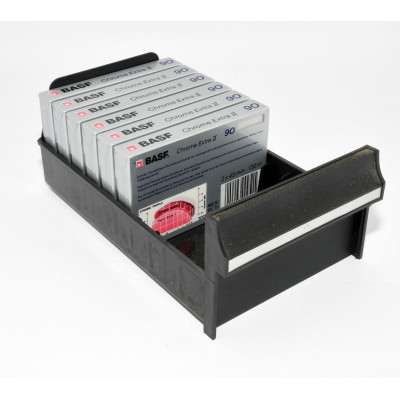 PACK 6 CINTAS CASSETTE BASF CHROME EXTRA II 90 PRECINTADAS