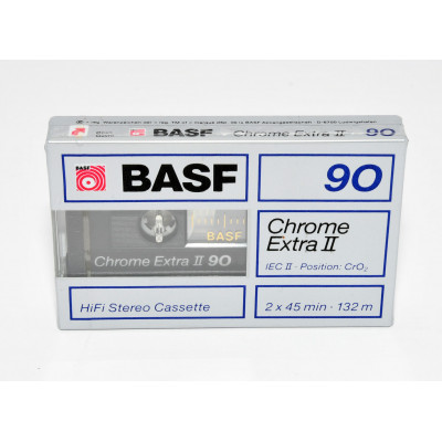 PACK 6 CINTAS CASSETTE BASF CHROME EXTRA II 90 PRECINTADAS