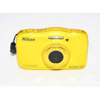 CAMARA DIGITAL COMPACTA NIKON COOLPIX S33 AMARILLA