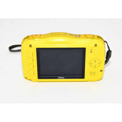 CAMARA DIGITAL COMPACTA NIKON COOLPIX S33 AMARILLA