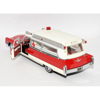 COCHE ESCALA 1966 CADILLAC HIGH TOP AMBULANCE - SUNSET COACH