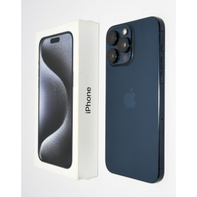 APPLE IPHONE 15 PRO MAX 256GB BLUE TITANIUM