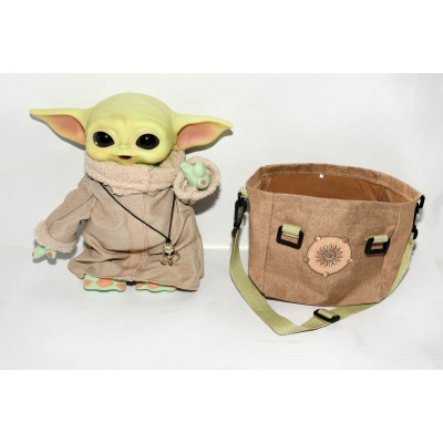 PELUCHE CON SONIDOS THE CHILD EN MOCHILA STAR WARS MANDALORIAN