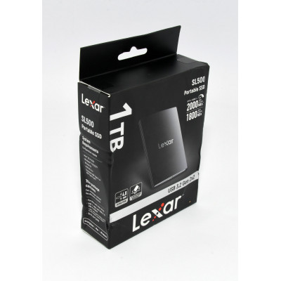 DISCO DURO EXTERNO SSD LEXAR SL500 1TB USB 3.2 GEN 2X2 PRECINTADO