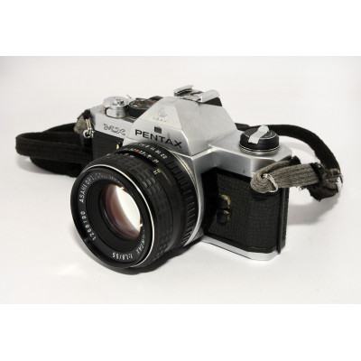 CAMARA REFLEX ANALOGICA PENTAX MX + 55MM F:1.8 + 28MM F:2.8