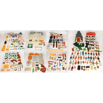 LOTE FIGURAS Y PIEZAS PLAYMOBIL
