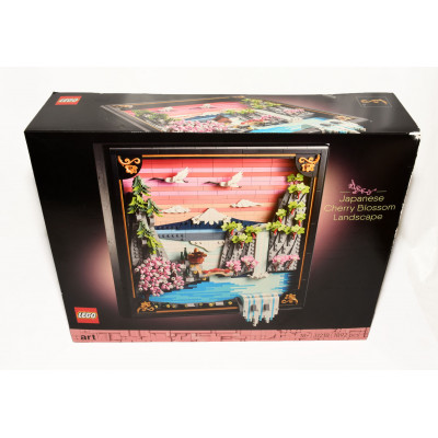 LEGO 31218 JAPANESE CHERRY BLOSSOM LANSCAPE PRECINTADO