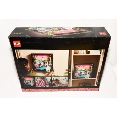 LEGO 31218 JAPANESE CHERRY BLOSSOM LANSCAPE PRECINTADO