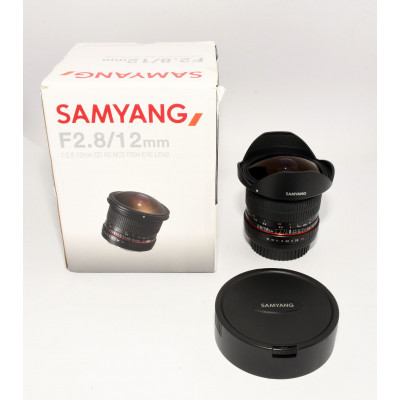 OBJETIVO SAMYANG 12MM F:2.8 FISH EYE (CANON)