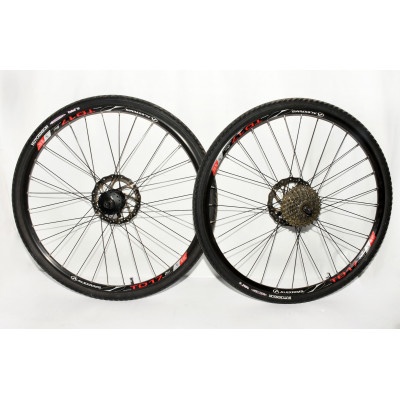 PAREJA RUEDAS MTB 26" ALEXRIMS TD17