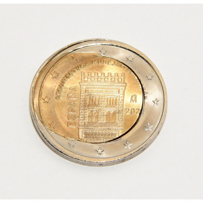 MONEDA 2€ 2020 ARQUITECTURA MUDEJAR DE ARAGON - HUEVO FRITO