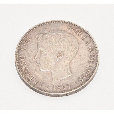 MONEDA 5 PESETAS 1987 (ESTRELLA 97)