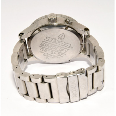 RELOJ NIXON SIMPLIFY THE 51-30 WHITE DIAL