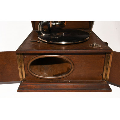 GRAMOFONO MANIVELA POLYPHON MUSIK