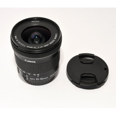 OBJETIVO CANON EFS 10-18MM F:4.5-5.6 IS STM