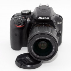 CÁMARA REFLEX DIGITAL NIKON D3400 + NIKON 18-55MM