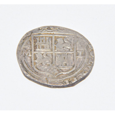 MONEDA 2 REALES CARLOS Y JUANA (MEXICO)