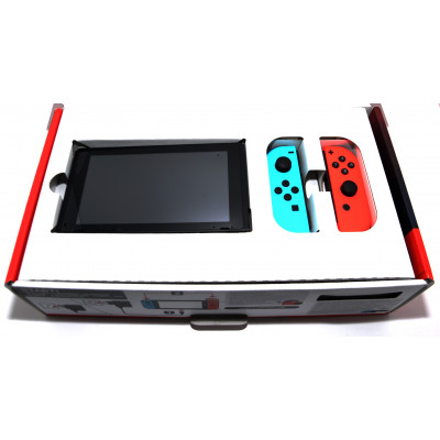 CONSOLA NINTENDO SWITCH AZUL Y ROJA