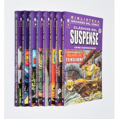 BIBLIOTECA GRANDES DEL COMIC: CLÁSICOS DEL SUSPENSE