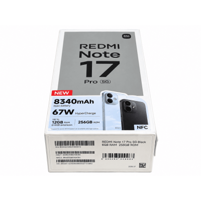 REDMI NOTE 17 PRO 5G 256GB PRECINTADO