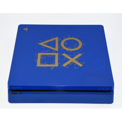CONSOLA SONY PS4 SLIM 500GB AZUL SIN MANDO