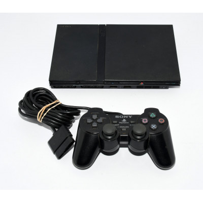 CONSOLA PS2 SLIM CON MANDO