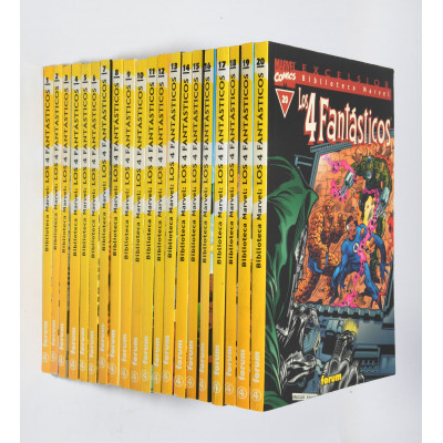 COLECCION LOS 4 FANTASTICOS - 20 TOMOS SUCESIVOS (INCOMPLETA)