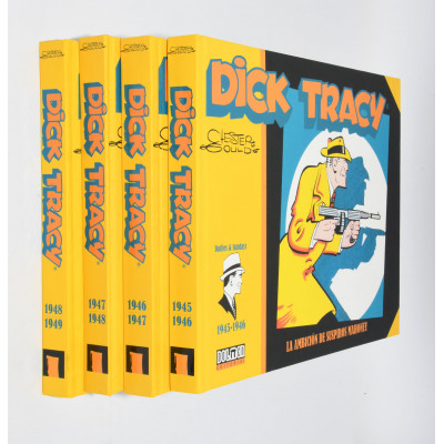 DICK TRACY 4 TOMOS - 1945-1949