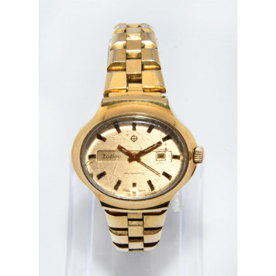 RELOJ ZODIAC AUTOMATICO DORADO