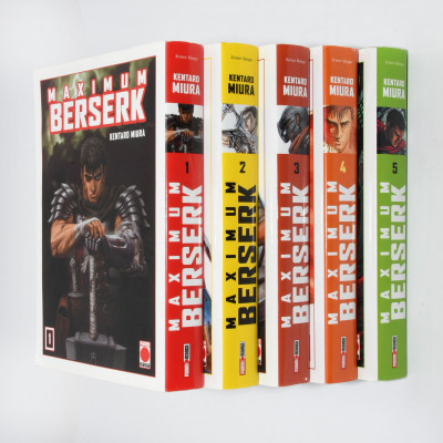 COLECCION MANGA MAXIMUM BESERK (5 TOMOS)