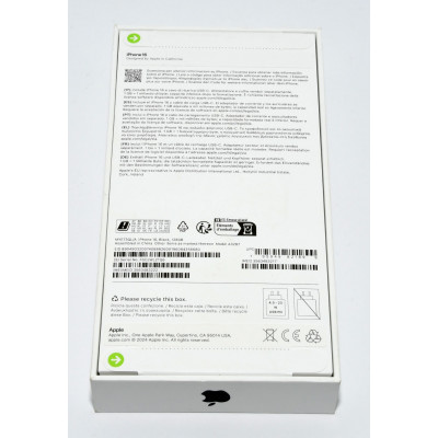 APPLE IPHONE 16 128GB NEGRO PRECINTADO