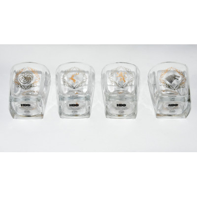 VASOS Y LICORERA JUEGO DE TRONOS