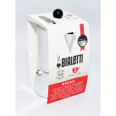 CAFETERA ITALIANA BIALETTI 3 TAZAS NUEVA
