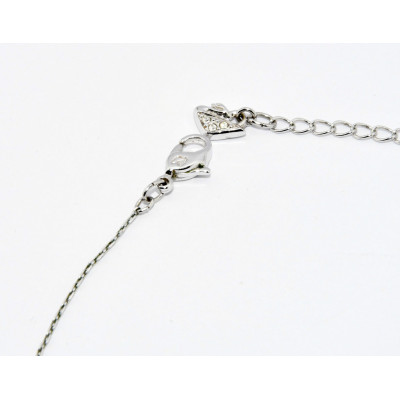 COLLAR SWAROVSKI (PIEDRAS AZULES)