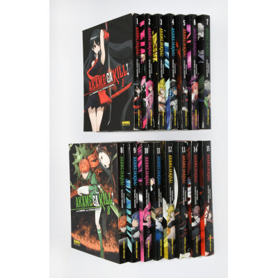 COLECCION MANGA AKAMEGA KILL! (TOMOS 1-15)