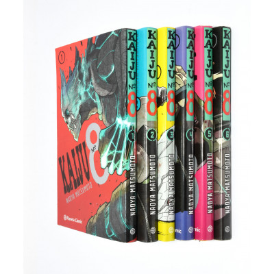 MANGA KAIJU N8 (6 TOMOS)