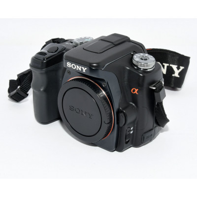 CAMARA REFLEX SONY ALPHA 100 CON 2 OBJETIVOS