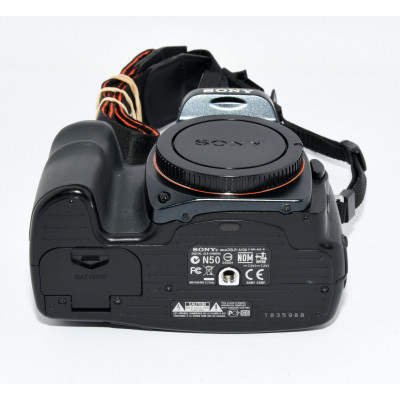 CAMARA REFLEX SONY ALPHA 100 CON 2 OBJETIVOS