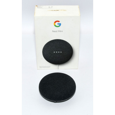 GOOGLE NEST MINI 2 GEN NEGRO