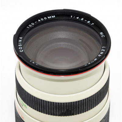 TELEOBJETIVO COSINA 100-400MM 4.5-5.6 MC PARA CANON