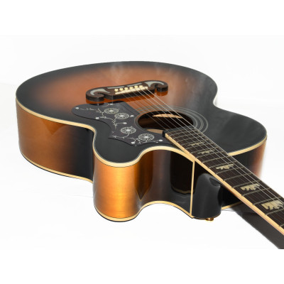 GUITARRA ELECTROACUSTICA EPIPHONE EJ 200SCE/VS SUNBURST
