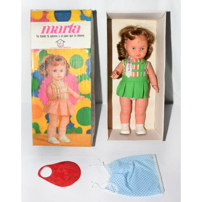MUÑECA MARTA (AÑOS 60) CON CAJA